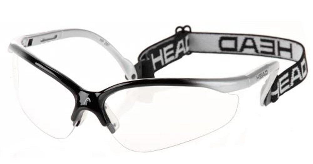 HEAD Racquetball Goggles - Pro Elite Anti Fog & Scratch Resistant Protective Eyewear w/UV Protection
