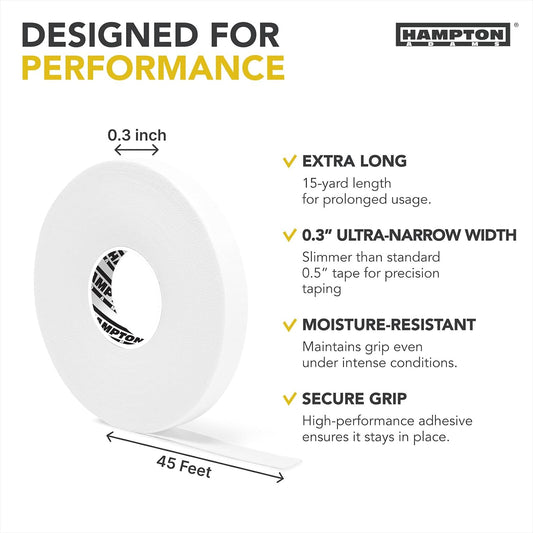 Hampton Adams Pro Finger Tape, Non Slip Grip for BJJ & Climbing