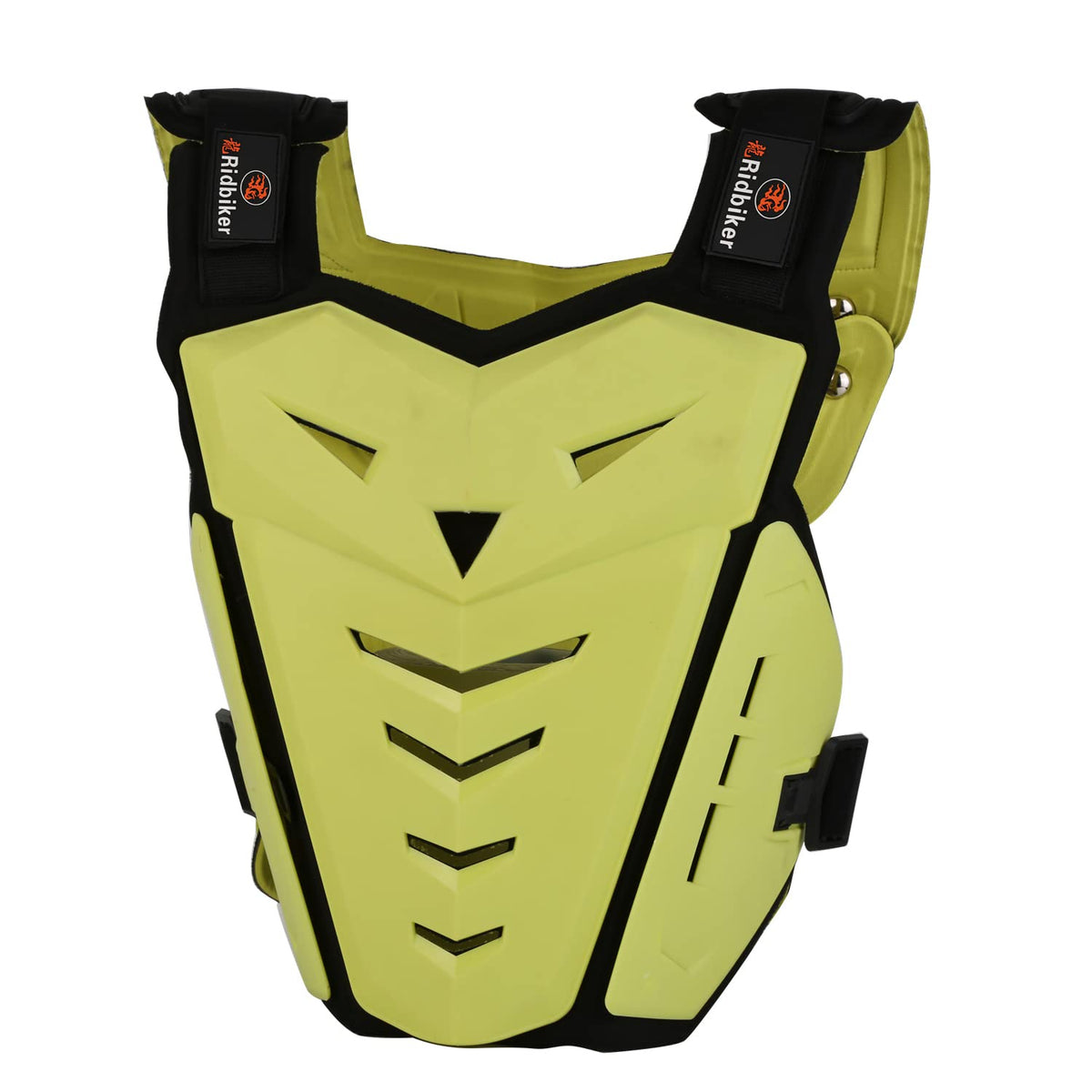 Motorcycle Body Armor Vest Dirt Bike Gear, Chest Protector Motocross Gear Motorcycle Chest Back Protector for Men Mountain Bike Protective Gear MTB Racing Off-Road