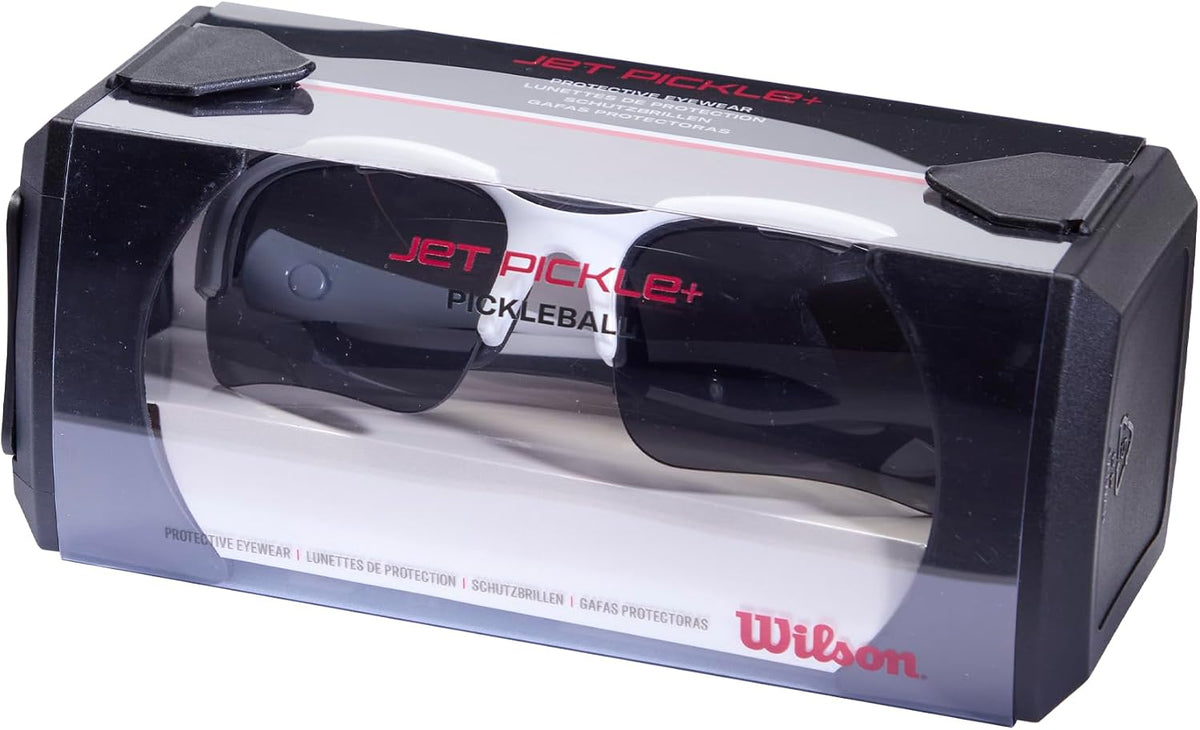 WILSON Pickleball Eyewear - White/Black/Red