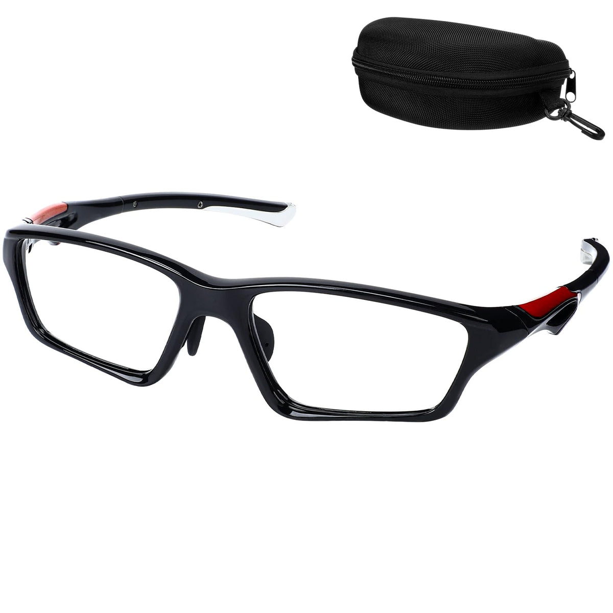 Tallew Lensless Glasses Compatible with Pickleball Eye Protection