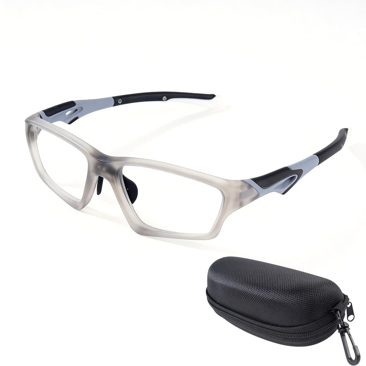 1 Set Lensless Protective Sports Goggles with Storage Case