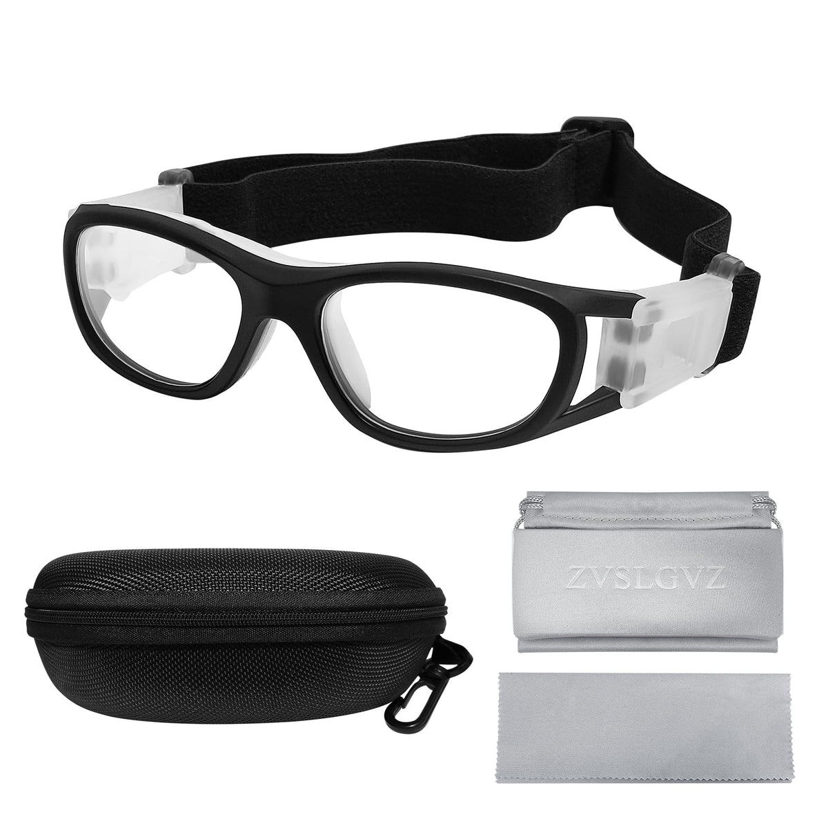 Kids Sport Safety Goggles,Sports Protective Eyewear,Boy Basketball Football Goggles Replaceable Prescription Lenses