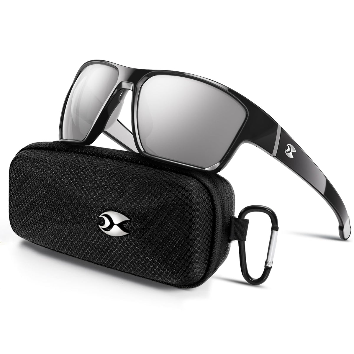 suoso Sports Polarized Sunglasses for Men: Womens UV400 Protection Sun Glasses Wrap Around Goggles for Fishing Driving TR90
