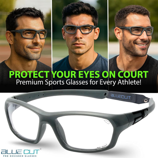 BLUE CUT Men’s Protective Sports Goggles Photochromic and Anti-Fog Lenses