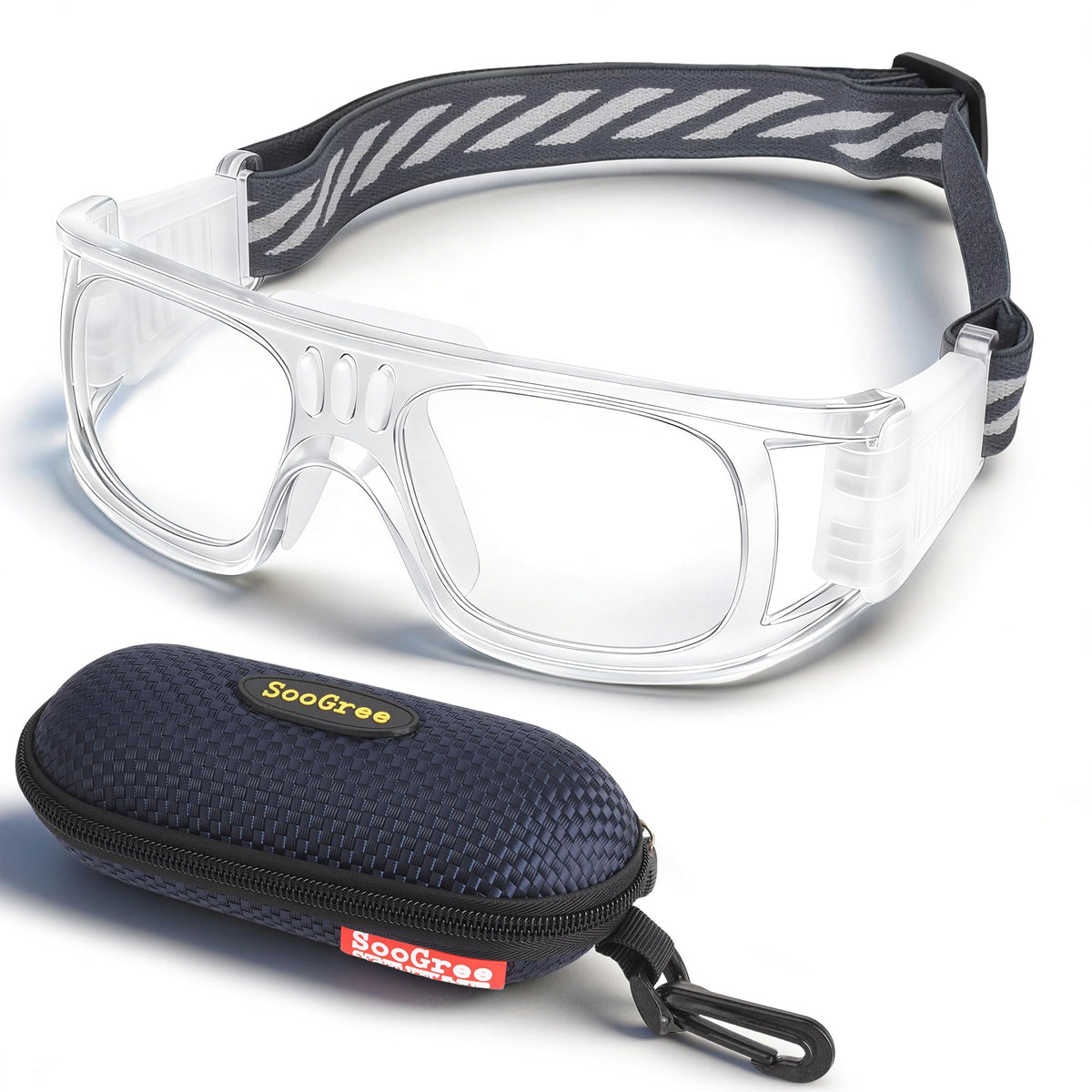 "N/A" Basketball Sports Goggles Men Racquetball Soccer Football Eyewear Protective Glasses Shock Collision Lens Replaceable