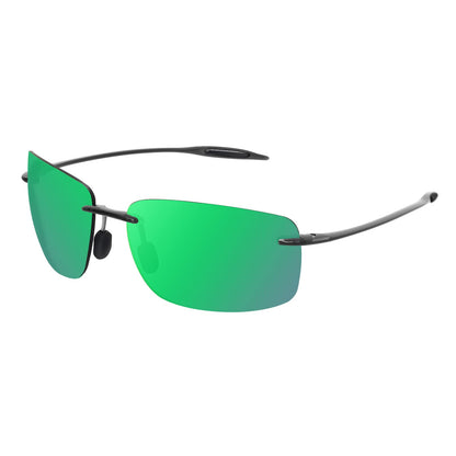 JULI Sports Sunglasses for Men Women Tr90 Rimless Frame for Running Fishing Golf Surf Driving MJ8009