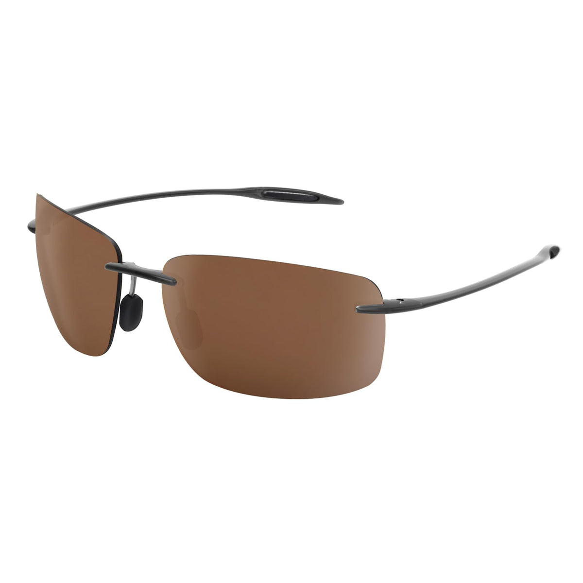 JULI Sports Sunglasses for Men Women Tr90 Rimless Frame for Running Fishing Golf Surf Driving MJ8009