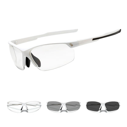 Photochromic Cycling Glasses Men Women Clear Sports Sunglasses Mountain Bike Riding MTB Bicycle Running Golf