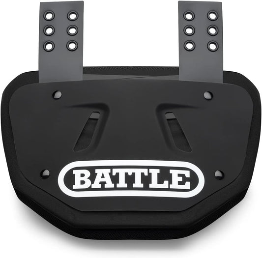 Battle Premium Football Back Plate, Kids, Adults