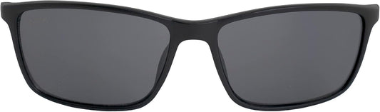 Epoch Eyewear Murphy Sport Motorcycle Sunglasses Black Frame with Smoke Lens