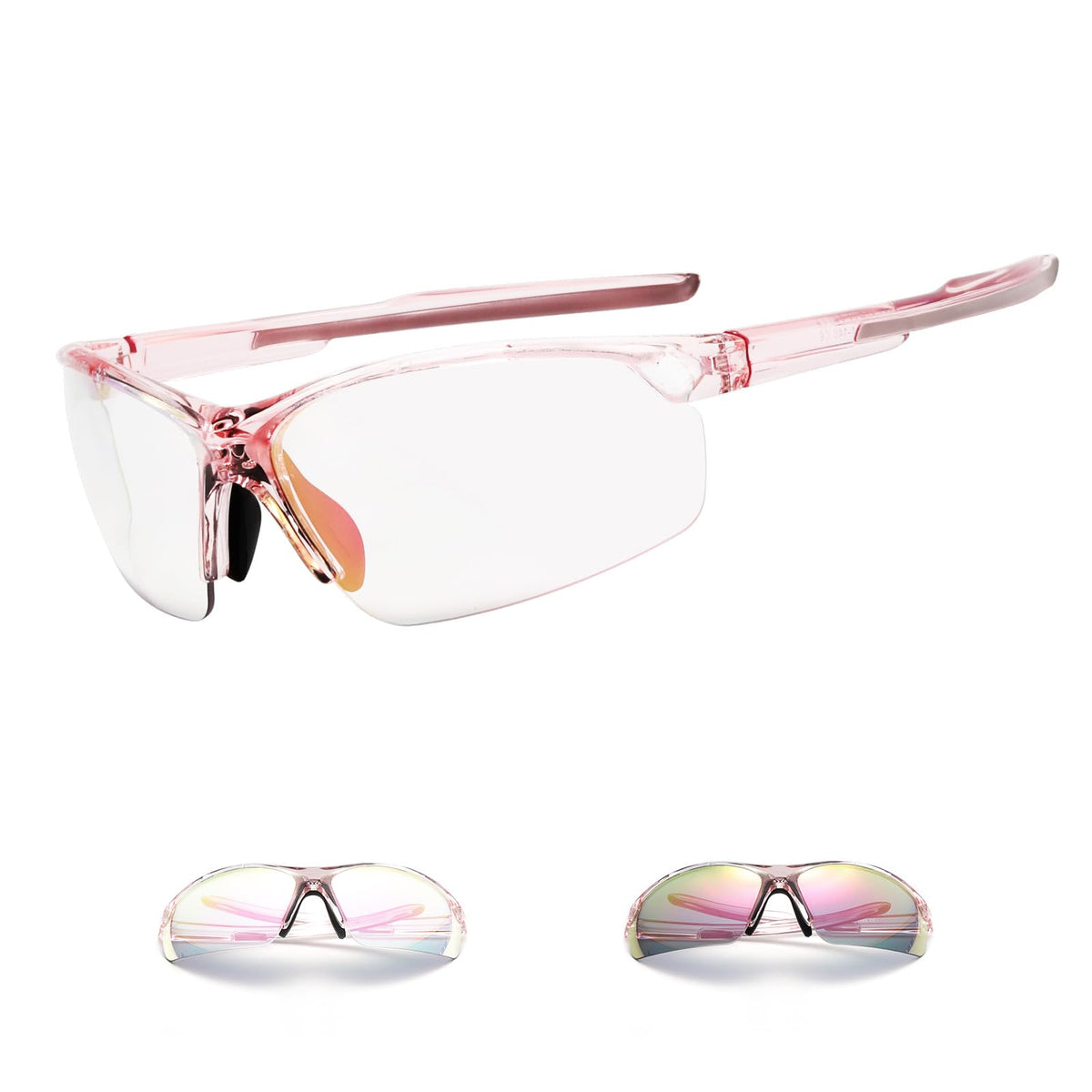 Photochromic Cycling Glasses Men Women Clear Sports Sunglasses Mountain Bike Riding MTB Bicycle Running Golf