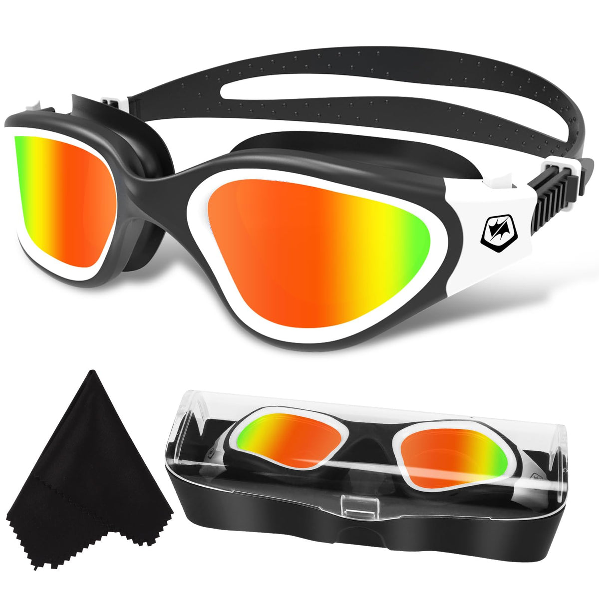 WIN.MAX Swimming Goggles Swim Pool Goggles Anti Fog Anti UV No Leakage Clear Vision for Men Women Adults Teenagers