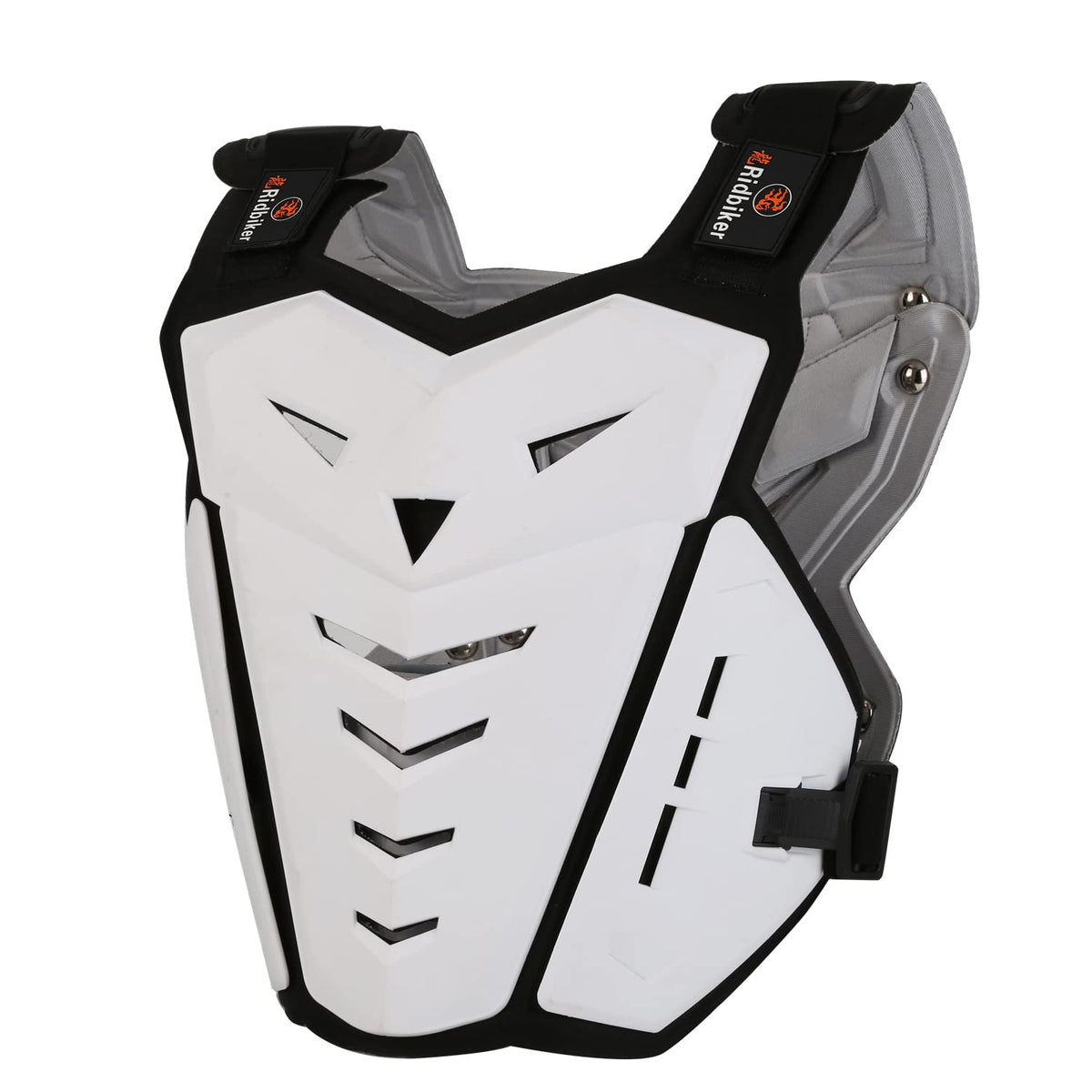 Motorcycle Body Armor Vest Dirt Bike Gear, Chest Protector Motocross Gear Motorcycle Chest Back Protector for Men Mountain Bike Protective Gear MTB Racing Off-Road