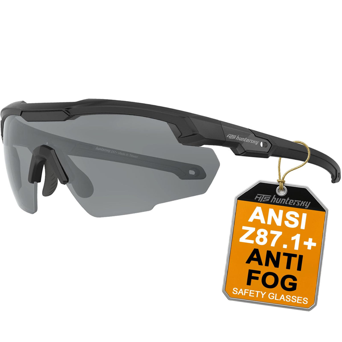 HTS HUNTERSKY Ballistic Shooting Glasses ANSI Z87+ Protective Eyewear
