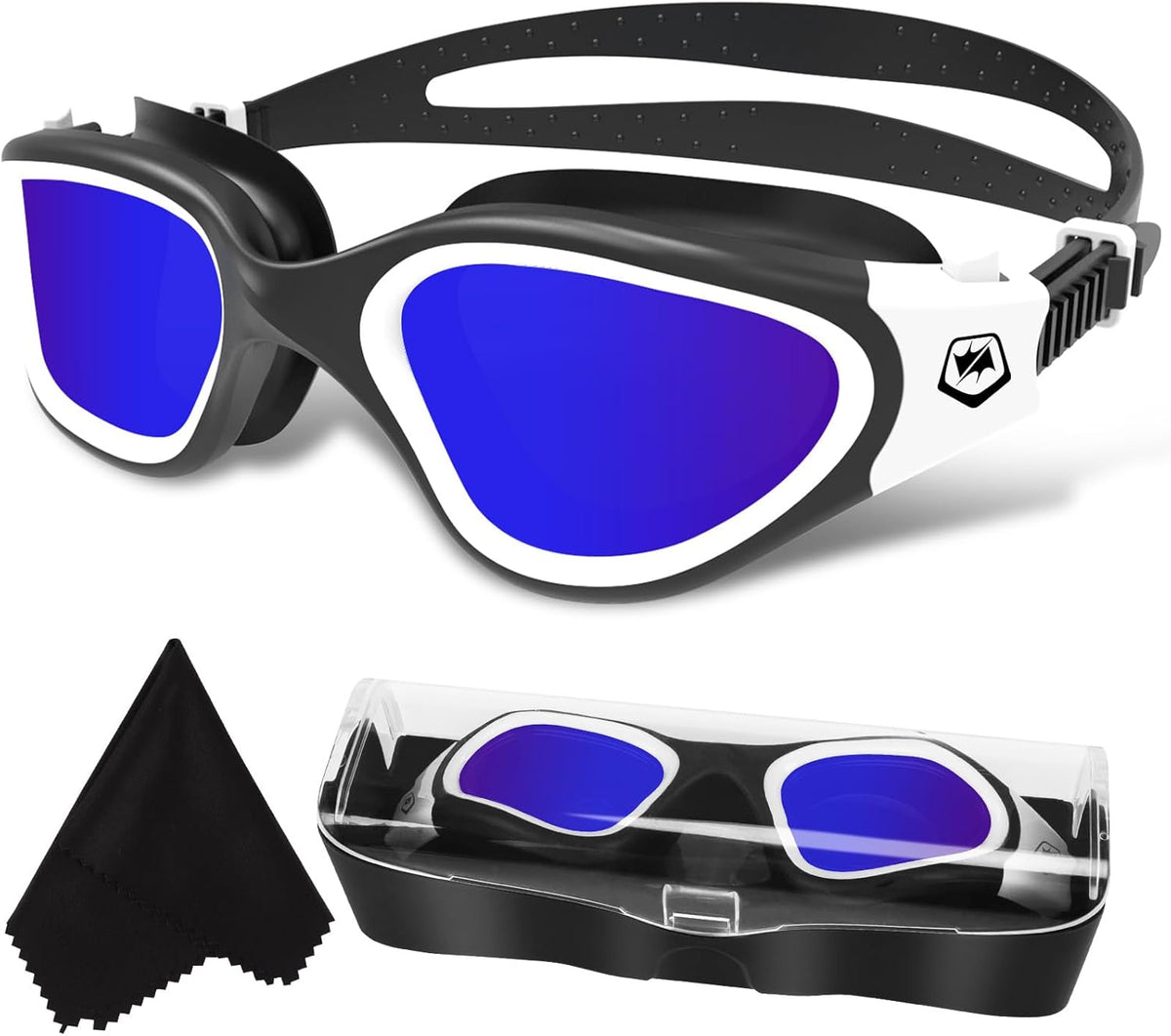 WIN.MAX Swimming Goggles Swim Pool Goggles Anti Fog Anti UV No Leakage Clear Vision for Men Women Adults Teenagers