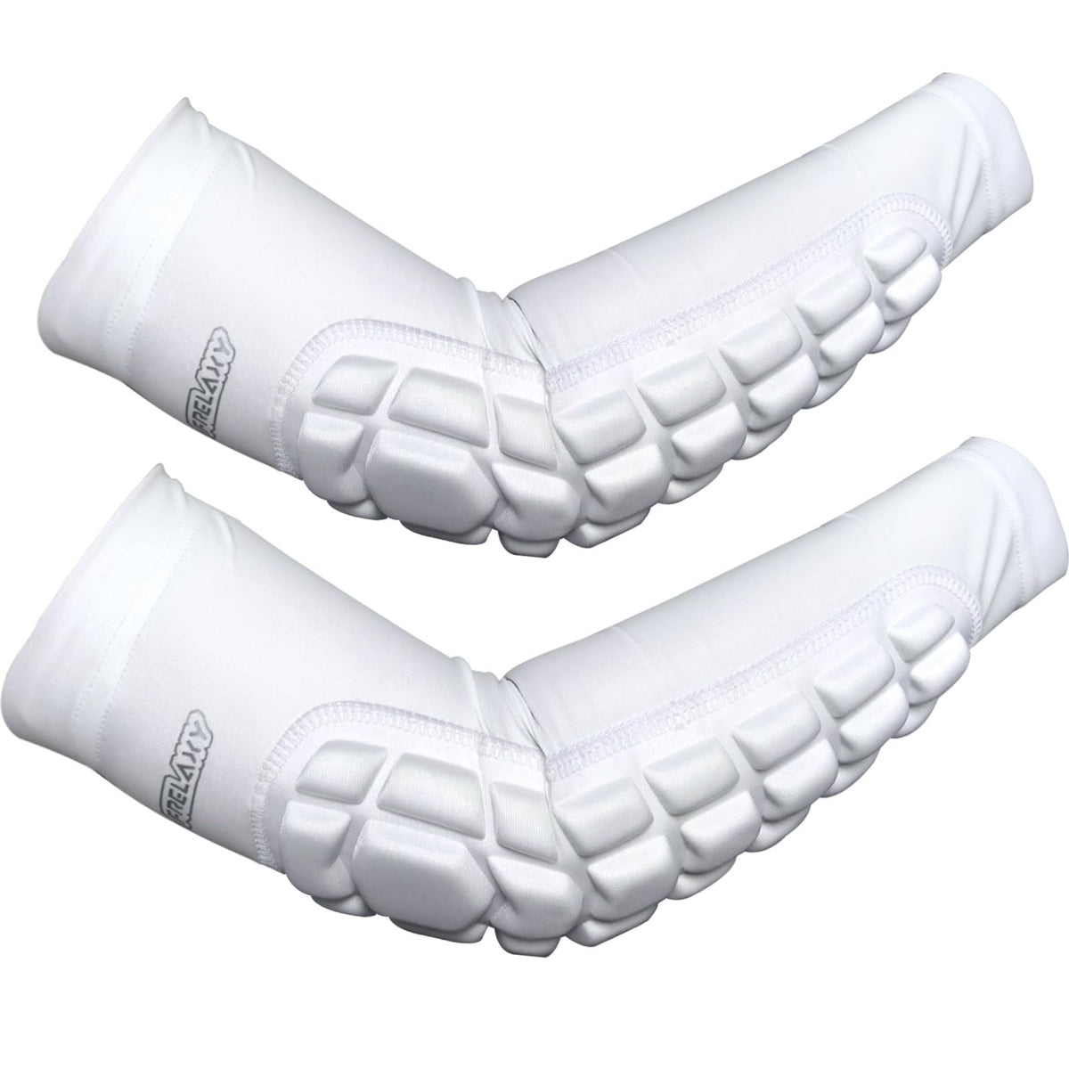Frelaxy Elbow Pads, Padded Arm Sleeves for Volleyball and Football, 2 Pack
