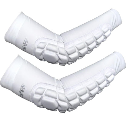 Frelaxy Elbow Pads, Padded Arm Sleeves for Volleyball and Football, 2 Pack