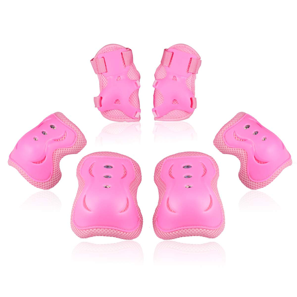 Kids/Youth Knee Pad Elbow Pads Guards Protective Gear Set for Roller Skates Cycling BMX Bike Skateboard Inline Skatings Scooter Riding Sports
