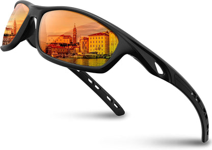 RIVBOS Womens Polarized Sports Sunglasses UV400 for Driving Cycling RB833