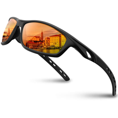 RIVBOS Womens Polarized Sports Sunglasses UV400 for Driving Cycling RB833