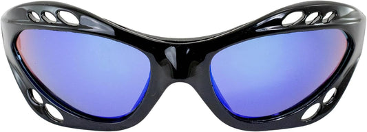 Hurricane Eyewear Category 4 Polarized Jet Ski Floating Goggles Black Padded Frames with Anti-Fog Coating