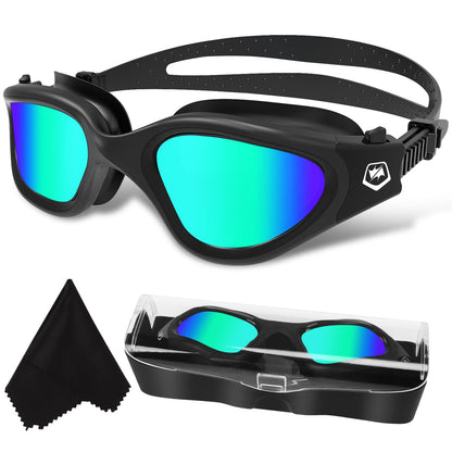 WIN.MAX Swimming Goggles Swim Pool Goggles Anti Fog Anti UV No Leakage Clear Vision for Men Women Adults Teenagers