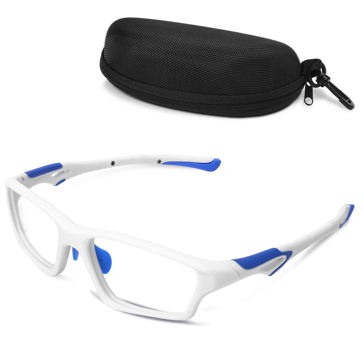 Tallew Lensless Glasses Compatible with Pickleball Eye Protection