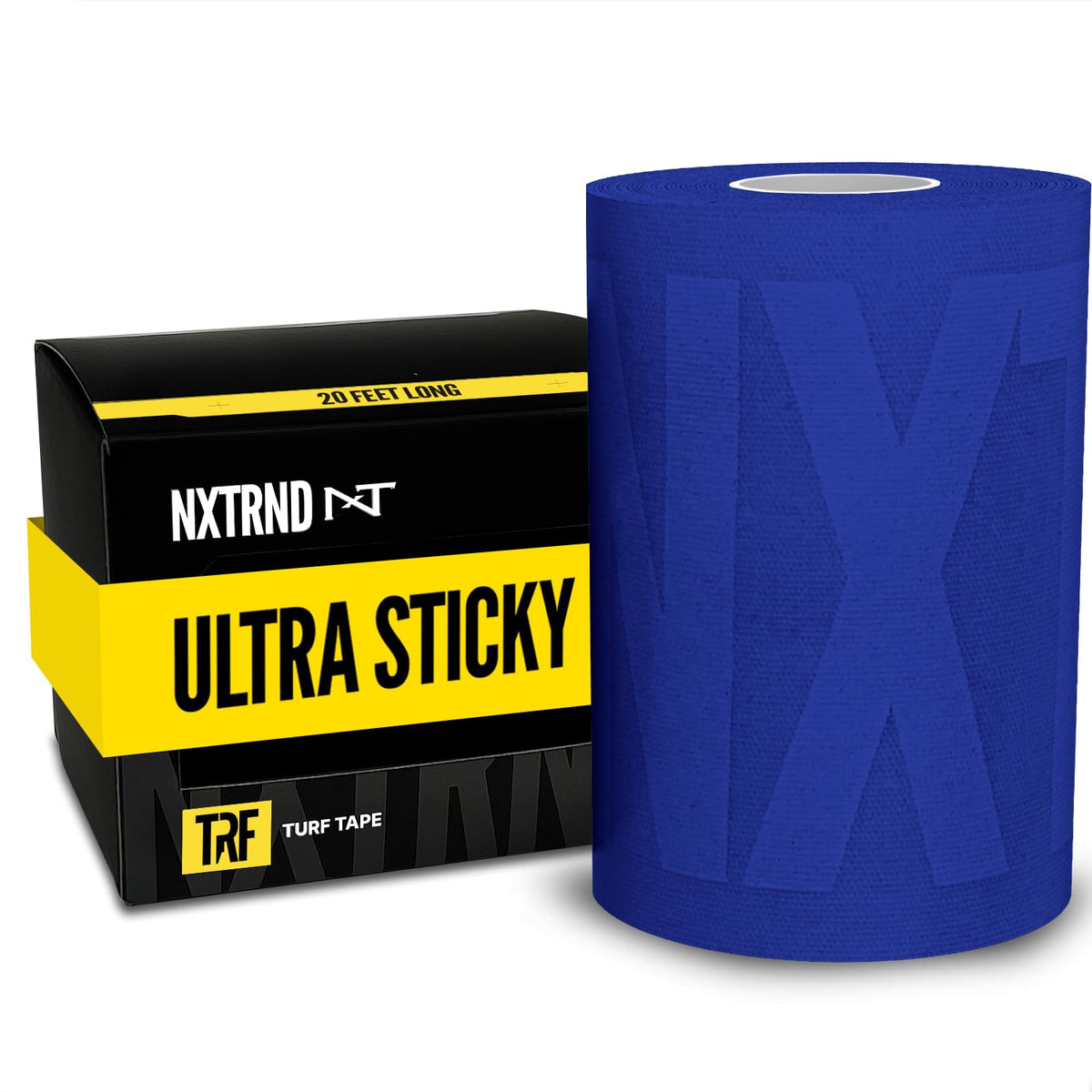 Nxtrnd TRF Turf Tape Football, Extra Wide Kinesiology Tape, Protects from Turf Burn (White)