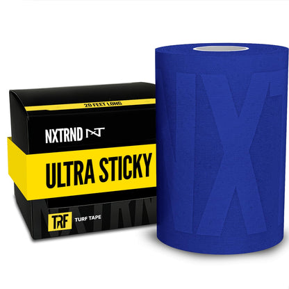 Nxtrnd TRF Turf Tape Football, Extra Wide Kinesiology Tape, Protects from Turf Burn (White)