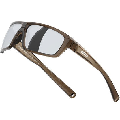 ATTCL 0.8 oz Polarized Sunglasses Men TR90 Wrap Around UV400 Fishing Sports