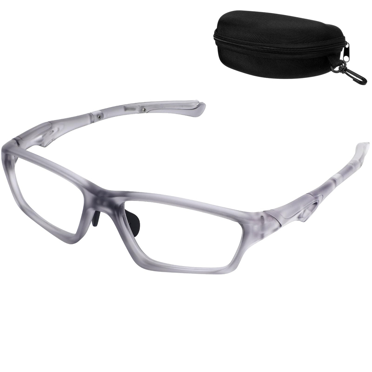 Tallew Lensless Glasses Compatible with Pickleball Eye Protection