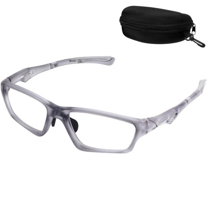 Tallew Lensless Glasses Compatible with Pickleball Eye Protection