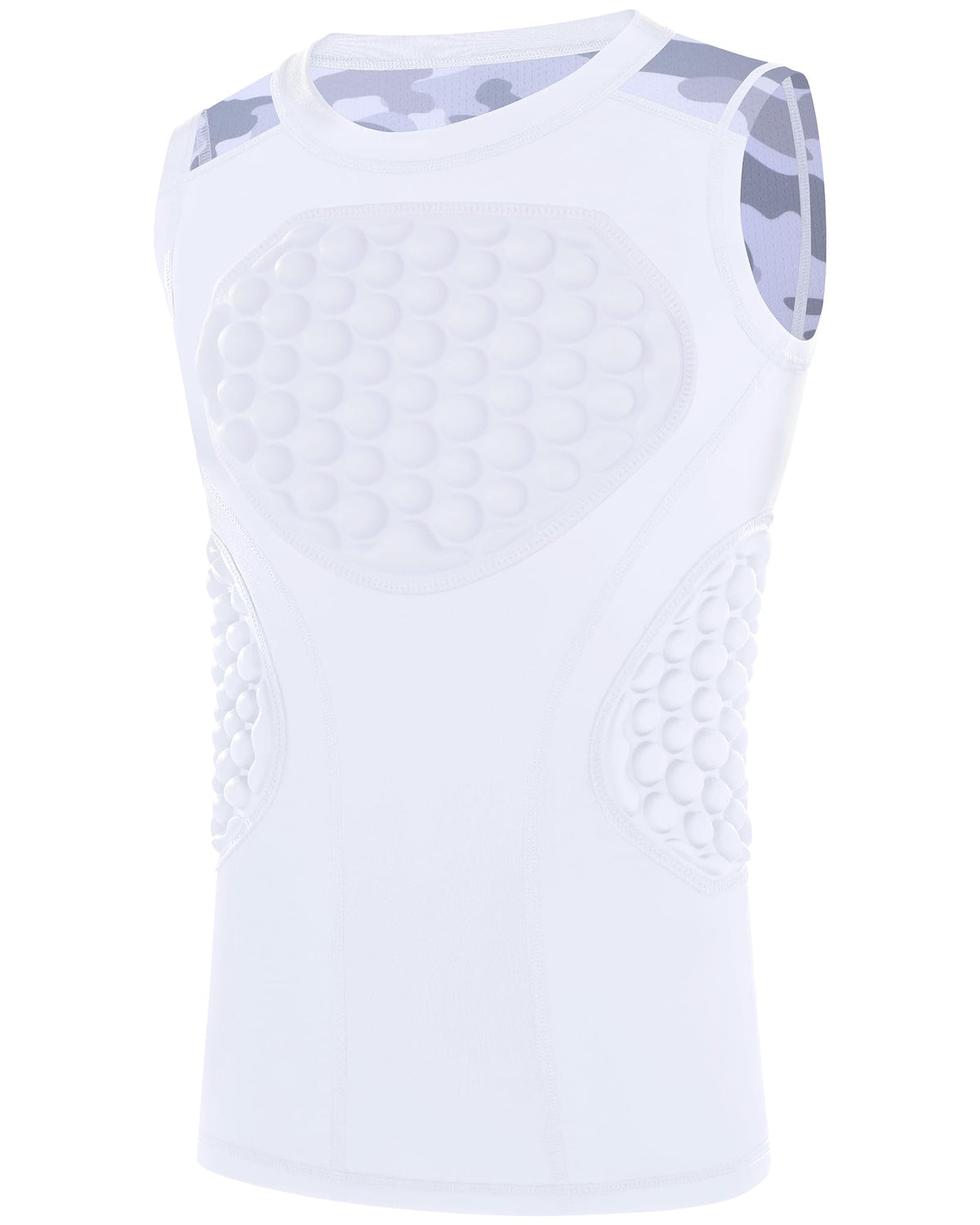 Runhit Youth Baseball Chest Protector Padded Compression Shirt Heart Rib Sternum Guard for Softball Football Lacrosse