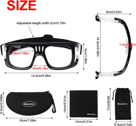 Andux Sports Glasses for Basketball and Soccer Sports LQYJ-01