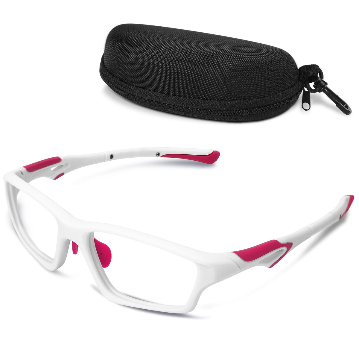 Tallew Lensless Glasses Compatible with Pickleball Eye Protection