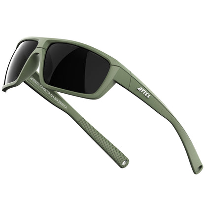 ATTCL 0.8 oz Polarized Sunglasses Men TR90 Wrap Around UV400 Fishing Sports