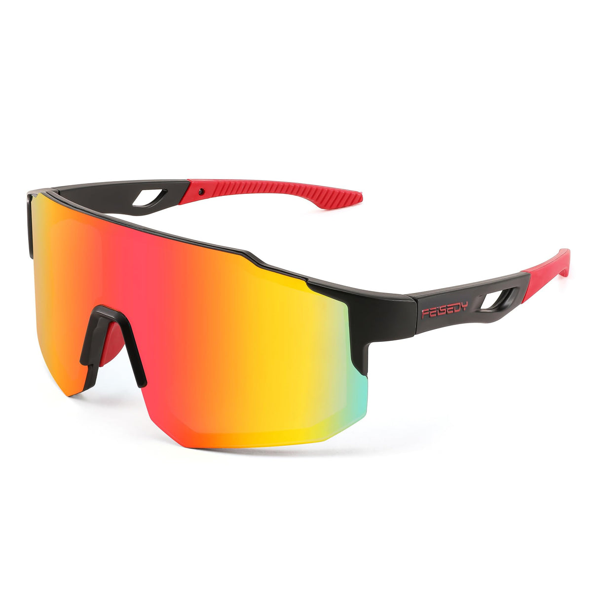 FEISEDY Sports Sunglasses for Men, Women and Teens - Baseball, Biking, Cycling UV400 Protection B2388