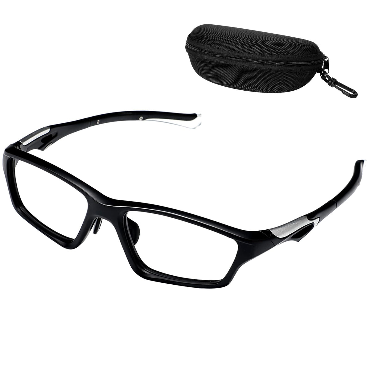 Tallew Lensless Glasses Compatible with Pickleball Eye Protection
