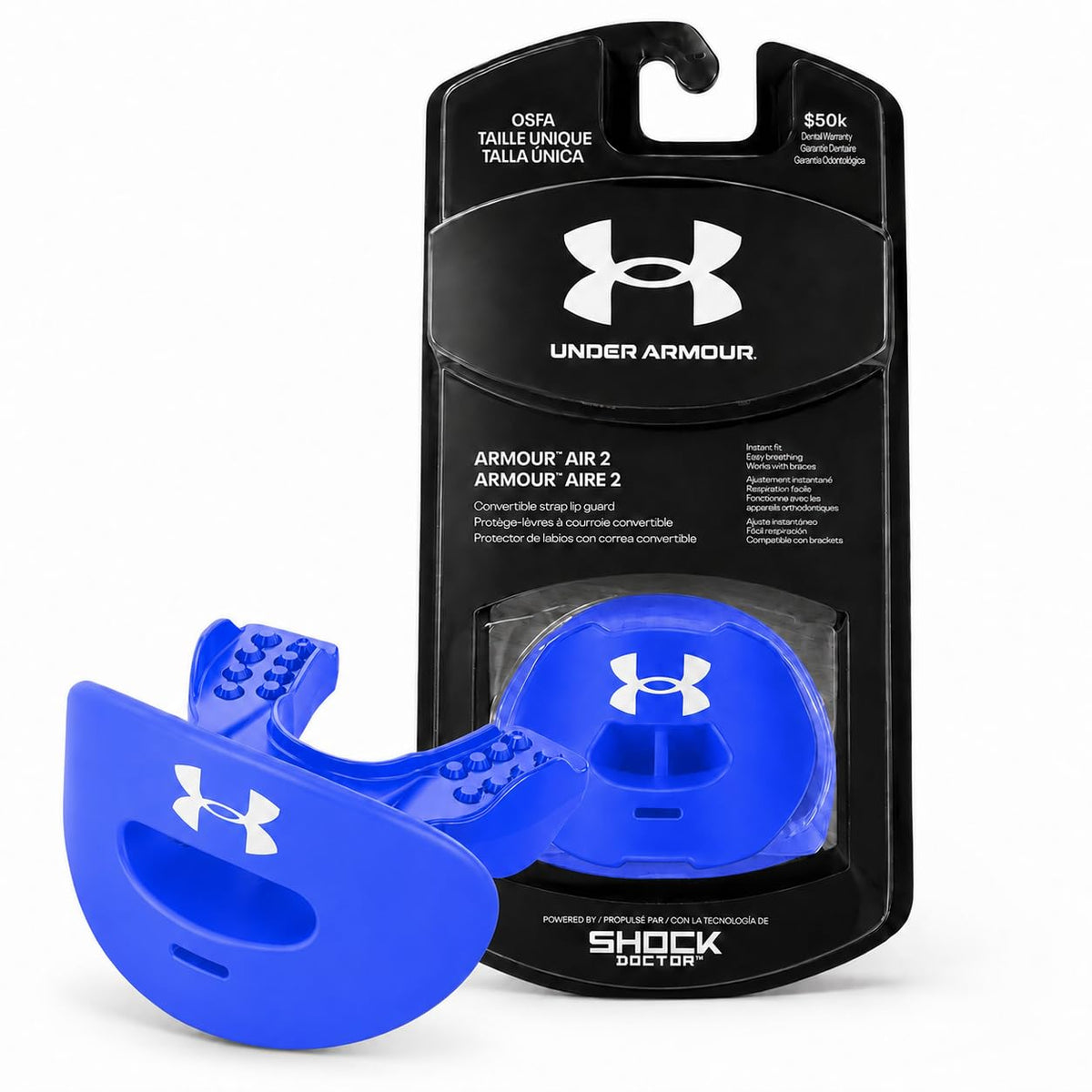 Under Armour Armour Air Lip Guard Black One Size