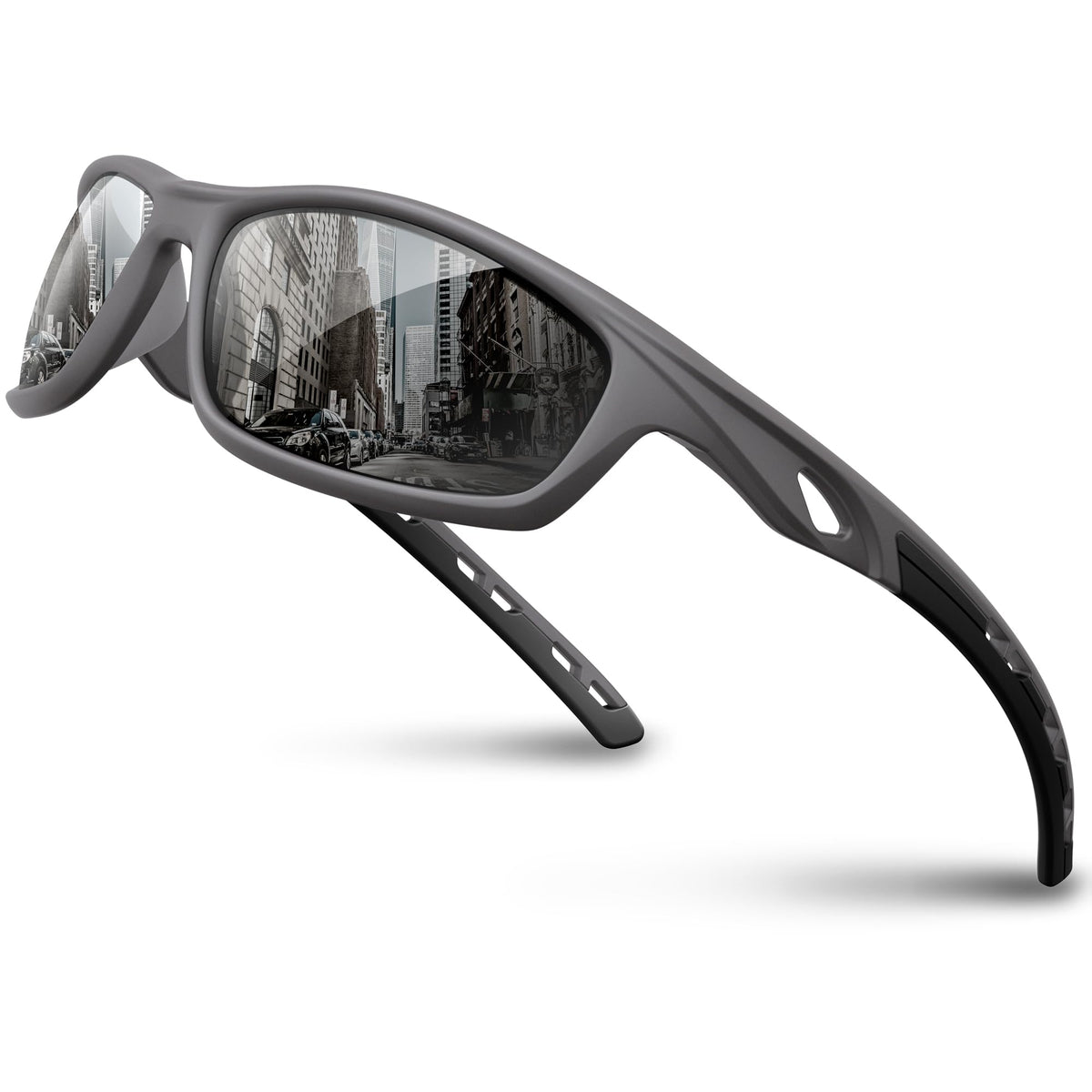 RIVBOS Womens Polarized Sports Sunglasses UV400 for Driving Cycling RB833