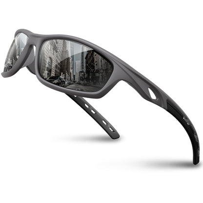 RIVBOS Womens Polarized Sports Sunglasses UV400 for Driving Cycling RB833