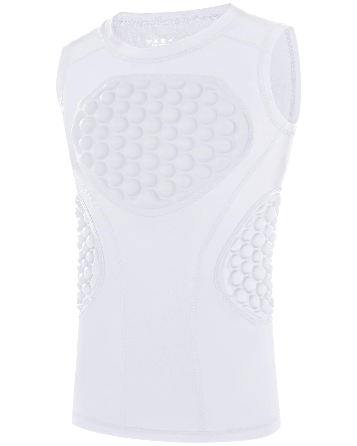 Runhit Youth Baseball Chest Protector Padded Compression Shirt Heart Rib Sternum Guard for Softball Football Lacrosse