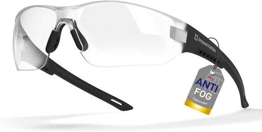 Lightweight Pickleball Safety Glasses for Men & Women, Black