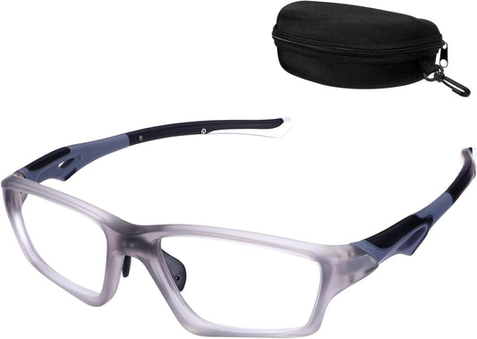 Tallew Lensless Glasses Compatible with Pickleball Eye Protection