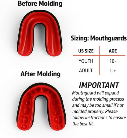 Venum Challenger Mouthguard - Red/Black