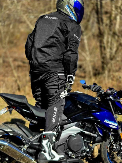 Motorcycle Pants for Men and Women Armored Cordura Overpants Enduro ATV Dual Sports Motocross Cargo Work Touring