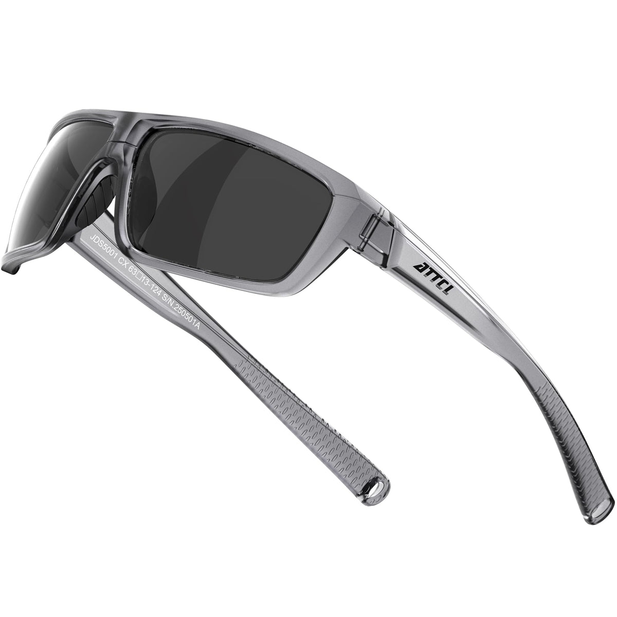 ATTCL 0.8 oz Polarized Sunglasses Men TR90 Wrap Around UV400 Fishing Sports