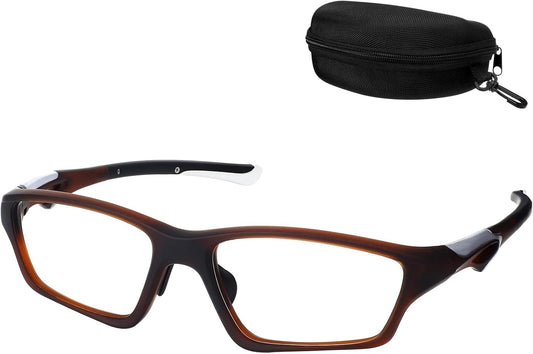 Tallew Lensless Glasses Compatible with Pickleball Eye Protection