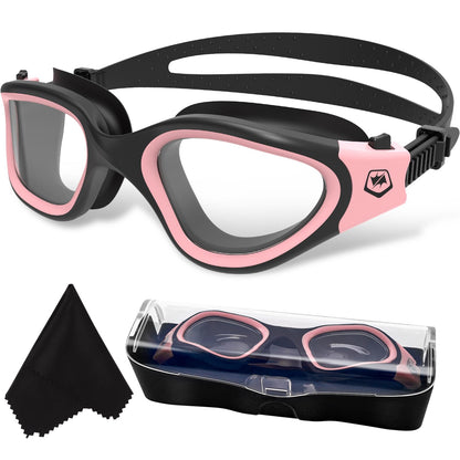 WIN.MAX Swimming Goggles Swim Pool Goggles Anti Fog Anti UV No Leakage Clear Vision for Men Women Adults Teenagers